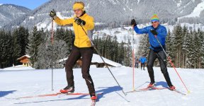 Langlaufen im Obertal